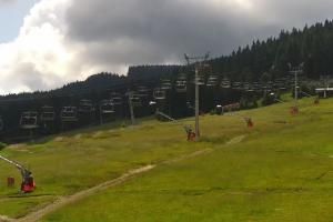 Stronie Ślaskie Czarna Góra Górna stacja kolei Żmija