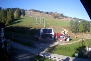 Krynica - Zdrój Bike Park Słotwiny Widok na stok