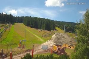 Stronie Ślaskie Czarna Góra Dolny odcinek nartostrady "B", wyciąg BIBA