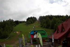 Kasina Wielka Kasina Ski & Bike Park Dolna stacja kolejki krzesełkowej