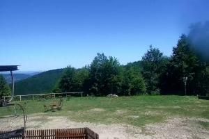 Zawoja PKL Bike Park Mosorny Groń Widok na stok