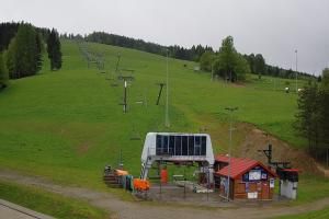 Krynica - Zdrój Bike Park Słotwiny Widok na stok