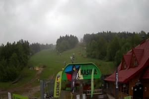 Kasina Wielka Kasina Ski & Bike Park Dolna stacja kolejki krzesełkowej