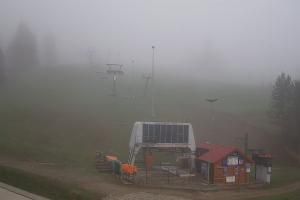 Krynica - Zdrój Bike Park Słotwiny Widok na stok