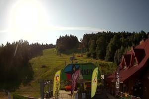 Kasina Wielka Kasina Ski & Bike Park Dolna stacja kolejki krzesełkowej
