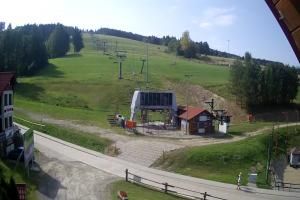 Krynica - Zdrój Bike Park Słotwiny Widok na stok