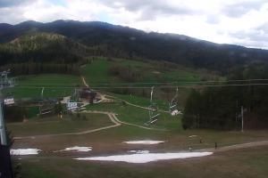 Kluszkowce Kluszkowce - Góra Wdżar Widok z górnej stacji
