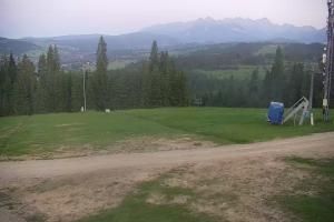 Białka Tatrzańska Kotelnica Białczańska Kotelnica - widok na stok