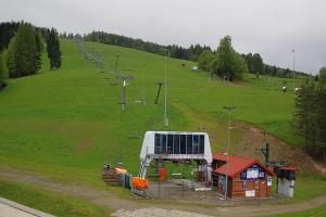 Krynica - Zdrój Bike Park Słotwiny Widok na stok