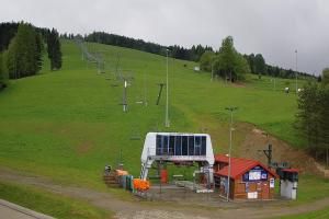 Krynica - Zdrój Bike Park Słotwiny Widok na stok