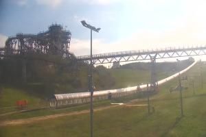 Kurzętnik Bike Park Kurza Góra Kurza Góra - widok na stok i wieżę