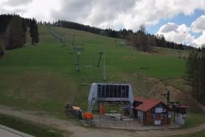 Krynica - Zdrój Bike Park Słotwiny Widok na stok