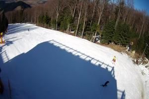 Kasina Wielka Kasina Ski & Bike Park Górna stacja kolejki krzesełkowej