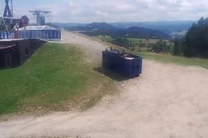 Kluszkowce Kluszkowce - Góra Wdżar Widok z górnej stacji