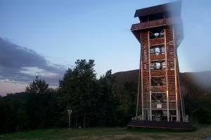 Zawoja PKL Bike Park Mosorny Groń Widok na stok