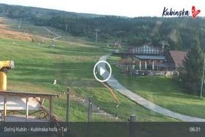 Kubínska Hoľa Kubínska Hoľa Dolna część 720 m n.p.m.