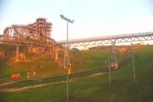 Kurzętnik Bike Park Kurza Góra Kurza Góra - widok na stok i wieżę