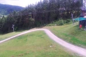 Kluszkowce Kluszkowce - Góra Wdżar Widok z górnej stacji