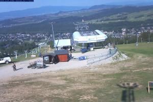 Białka Tatrzańska Kotelnica Białczańska Widok z góry Kolej nr 1