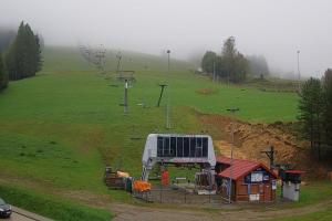 Krynica - Zdrój Bike Park Słotwiny Widok na stok