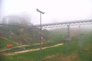Kurzętnik Bike Park Kurza Góra Kurza Góra - widok na stok i wieżę