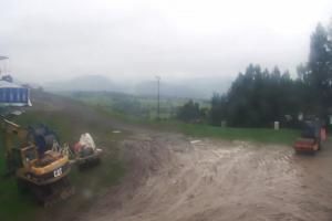 Kluszkowce Kluszkowce - Góra Wdżar Widok z górnej stacji