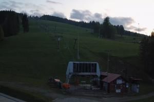 Krynica - Zdrój Bike Park Słotwiny Widok na stok