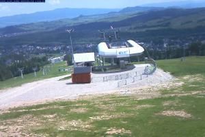 Białka Tatrzańska Kotelnica Białczańska Widok z góry Kolej nr 1