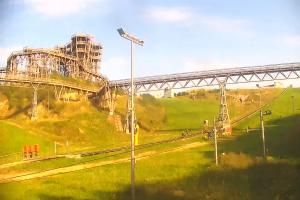Kurzętnik Bike Park Kurza Góra Kurza Góra - widok na stok i wieżę
