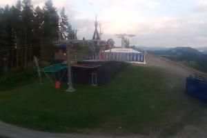 Kluszkowce Kluszkowce - Góra Wdżar Widok z górnej stacji