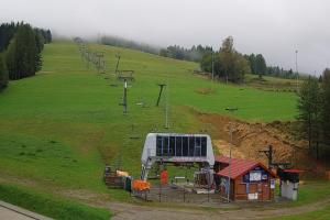 Krynica - Zdrój Bike Park Słotwiny Widok na stok