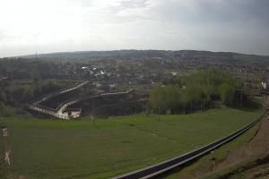 Kurzętnik Bike Park Kurza Góra Kurza Góra widok na stok