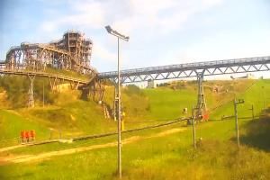 Kurzętnik Bike Park Kurza Góra Kurza Góra - widok na stok i wieżę