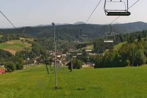 Krynica - Zdrój Bike Park Słotwiny Stacja narciarska Krynica Słotwiny