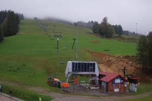 Krynica - Zdrój Bike Park Słotwiny Widok na stok
