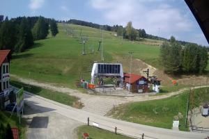 Krynica - Zdrój Bike Park Słotwiny Widok na stok