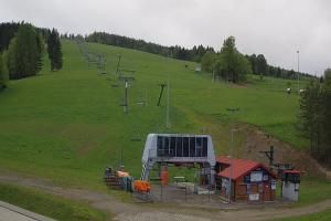 Krynica - Zdrój Bike Park Słotwiny Widok na stok