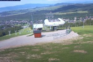 Białka Tatrzańska Kotelnica Białczańska Widok z góry Kolej nr 1