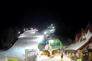 Kasina Wielka Kasina Ski & Bike Park Dolna stacja kolejki krzesełkowej