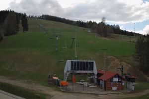 Krynica - Zdrój Bike Park Słotwiny Widok na stok