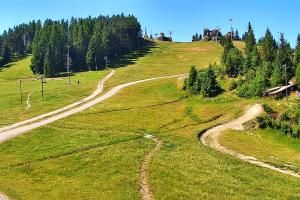 Kluszkowce Kluszkowce - Góra Wdżar Widok z górnej stacji