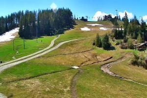 Kluszkowce Kluszkowce - Góra Wdżar Widok z górnej stacji