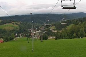 Krynica - Zdrój Bike Park Słotwiny Stacja narciarska Krynica Słotwiny