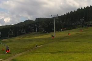 Stronie Ślaskie Czarna Góra Górna stacja kolei Żmija