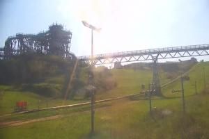 Kurzętnik Bike Park Kurza Góra Kurza Góra - widok na stok i wieżę
