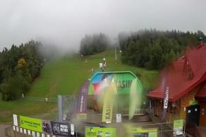 Kasina Wielka Kasina Ski & Bike Park Dolna stacja kolejki krzesełkowej