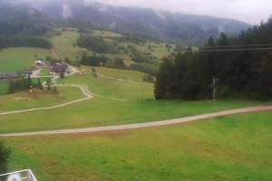Kluszkowce Kluszkowce - Góra Wdżar Widok z górnej stacji
