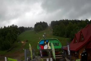 Kasina Wielka Kasina Ski & Bike Park Dolna stacja kolejki krzesełkowej