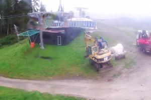 Kluszkowce Kluszkowce - Góra Wdżar Widok z górnej stacji