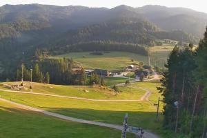 Kluszkowce Kluszkowce - Góra Wdżar Widok z górnej stacji